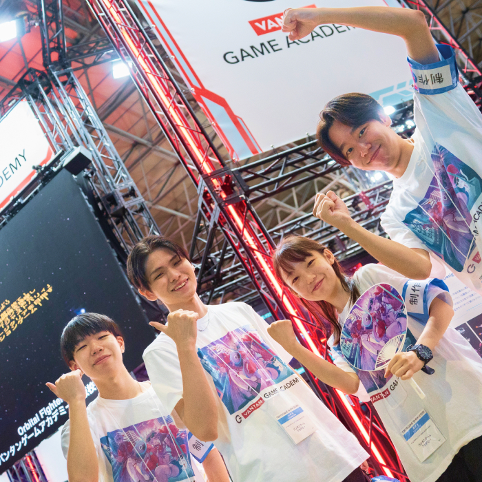 数多くの発表ステージ