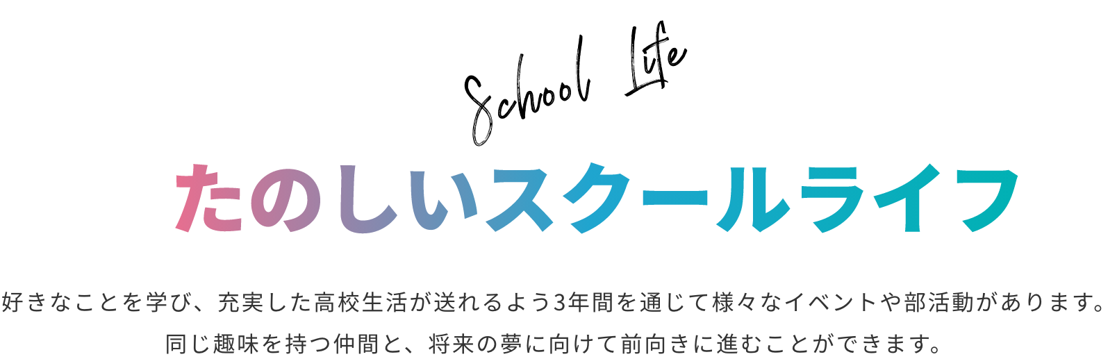 たのしいスクールライフ